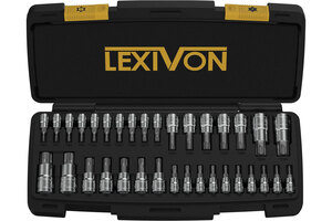 LEXIVON Master TORX Bit Socket Set | Complete 34-Piece