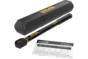 LEXIVON 3/8-Inch Drive Click Torque Wrench